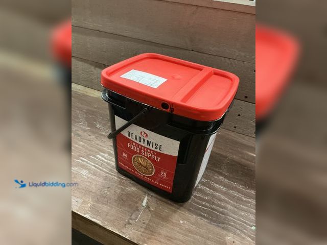 Lot 49-3535366 - Readywise 84 Serving Breakfast & Entree Grab & Go Bucket New