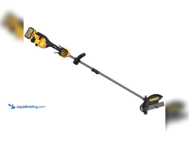 Lot 49-3564843 - DEWALT FLEXVOLT 60V MAX 7.5 in. Cordless Battery Powered Attachment Capable Edger . Model # DCED472X...