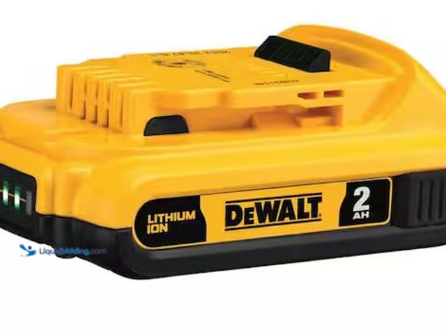 Lot 49-5478518 - DEWALT
20V MAX Lithium-Ion 2.0Ah Battery Internet # 204222436
Model # DCB203
Store SKU # 10025079...