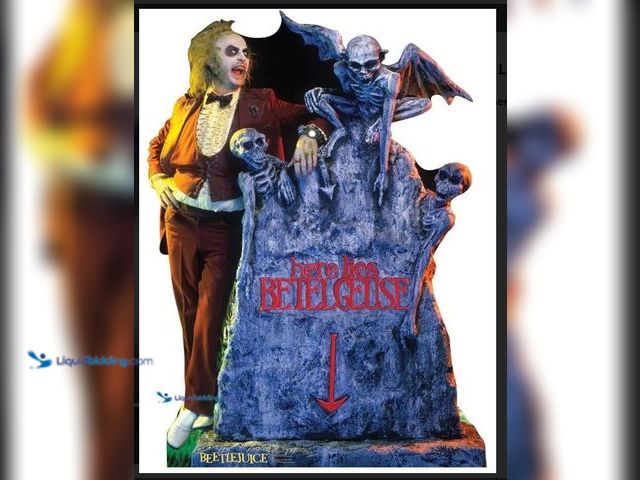 Lot 49-1566993 - Cardboard People Beetlejuice - Here Lies Betelgeuse Life Size Cardboard Cutout Standup - Beetlejuice...