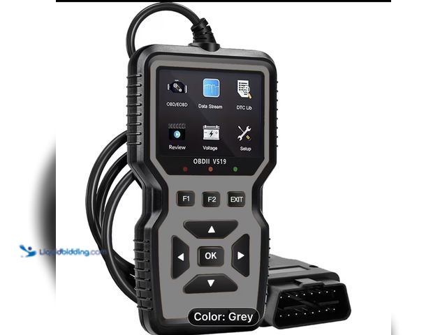 Lot 49-1792894 - New OBD2 Diagnostic Scanner, Featuring an Advanced Engine Error Code Reader And Reset Function, Desi...