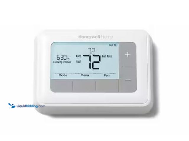 Lot 49-1573087 - (1) Honeywell Home T5 7-Day Programmable Thermostat with Touchscreen Display, Model # RTH8560D, (1) ...