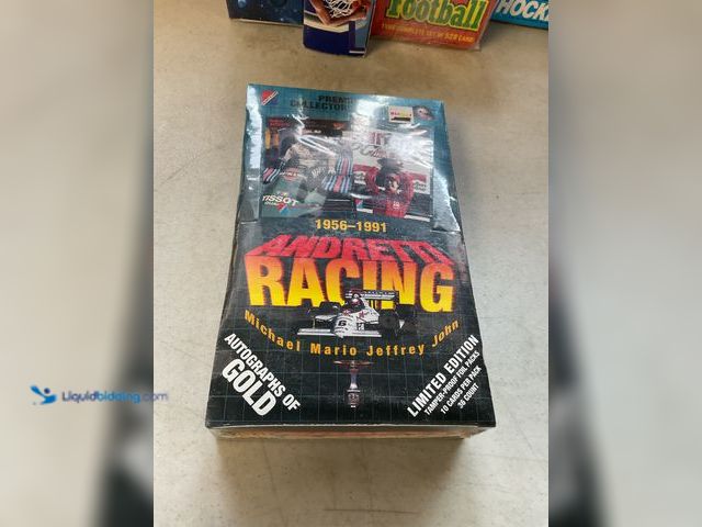 Lot 49-1830637 - COLLECTIBLE FACTORY SEALED ANDRETTI RACING LIMITED EDITION WAX PACK BOX OF 36 PACKS #COINS0219