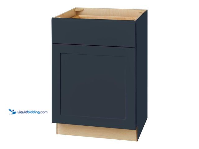 Lot 49-5410233 - Hampton Bay Avondale 24 in. W x 24 in. D x 34.5 in. H Ready to Assemble Plywood Shaker Base Kitchen ...