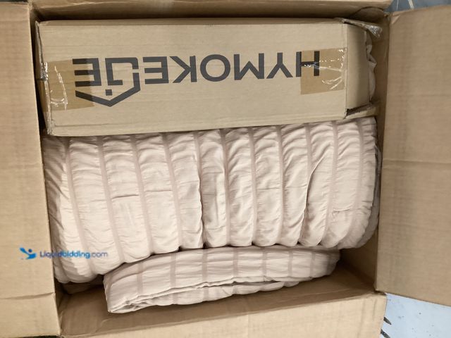 Lot 49-5551583 - Bed Comforter Set (Brown) Unused