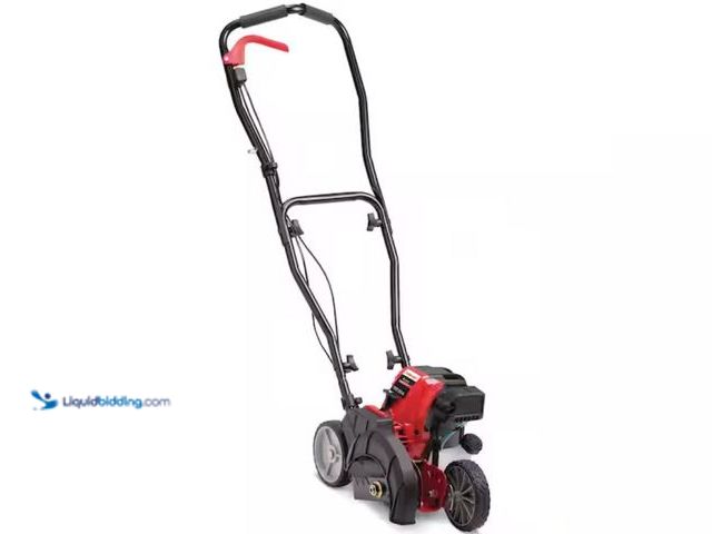 Lot 49-1623522 - Troy-Bilt 9 in. 30 cc 4-Stroke Gas Walk-Behind Edger, Model # TBE304, Unused, Has compression, Unabl...