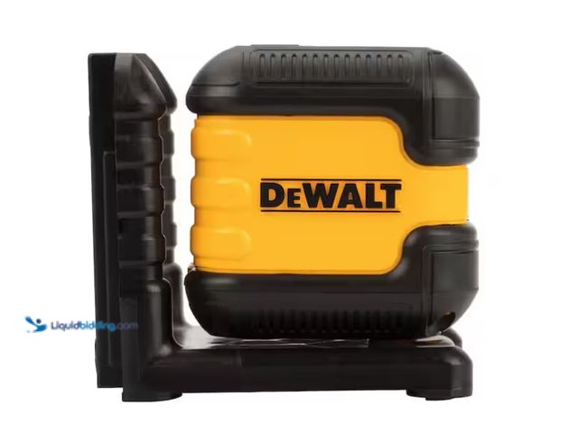 Lot 49-1575533 - DEWALT 40 ft. Red Self-Leveling Cross Line Laser Level with (2) AA Batteries & Case, Model # DW08802...
