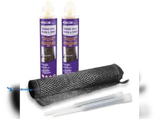 Lot 49-5448497 - DRICORE Pro Concrete Repair Carbon Fiber Reinforcement Kit. Model # FG20121. Unused