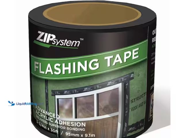 Lot 49-1570047 - Lot of (6) rolls Huber 3.75 in. x 30 ft. ZIP System Linered Flashing Tape, Model # EHD5017098, Unuse...