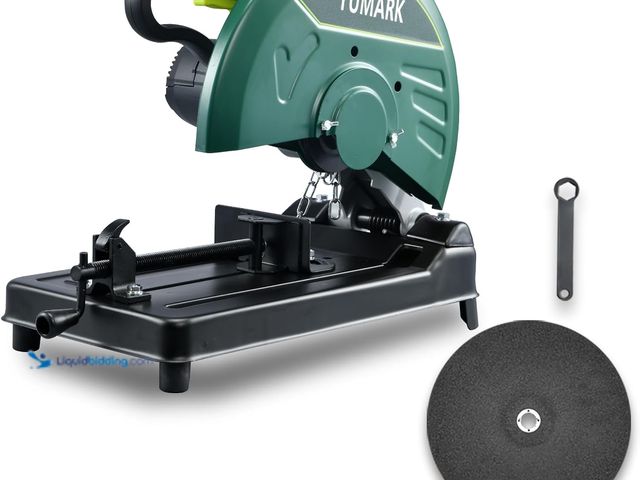 Lot 49-5543272 - Abrasive Chop Saw, 2200W 3800RPM Steel Cutting Machine, Metal Cutting Saw with Blade for Rebar, Angl...