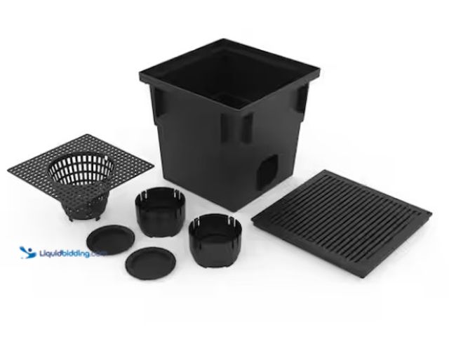 Lot 49-1607895 - RELN 13.5 in. x 13.5 in. x 12.8 in. Catch Basin Kit, Model # 001028, Unused, Scuffs & scratches from...