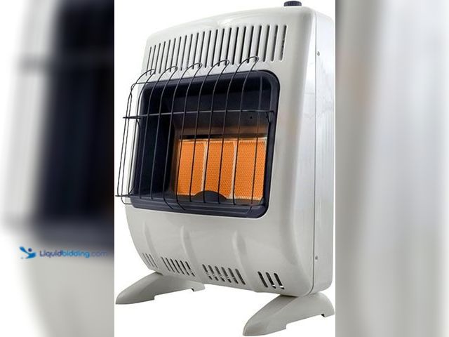 Lot 49-5487125 - 20,000 BTU Vent Free Radiant Dual Fuel Heater (attachments and hardware included) Unused