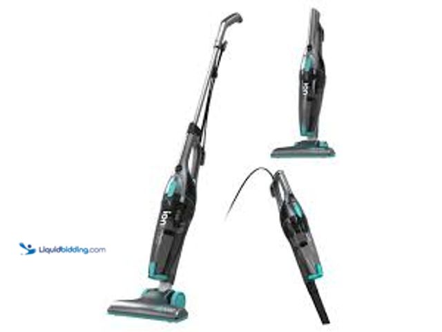 Lot 49-5411991 - Tzumi ionvac Zip Vac 3-in-1 Corded Floor and Carpet Stick Vacuum in Teal. Model # 8200HD. Unused