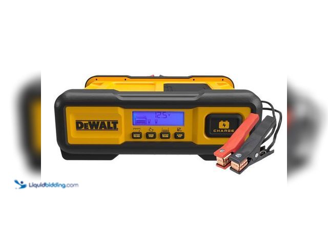 Lot 49-5452254 - DEWALT
Professional 30 Amp Battery Charger, 3 Amp Battery Maintainer with 100 Amp Engine Start Item...