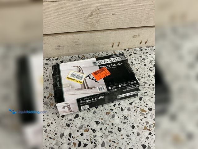 Lot 49-5485507 - Glacier Bay Atterbury Single Hole Single-Handle High-Arc Bathroom Faucet. Model #6925699963846. Unus...