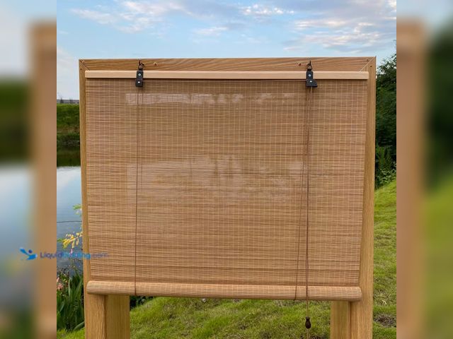 Lot 49-5538911 - XIUXIU Bamboo Roller Shades Roman Shades for Window Roll Up Blinds for Home Light Filtering Indoor O...