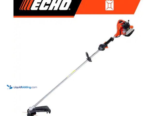 Lot 49-1624429 - ECHO 21.2 cc Gas 2-Stroke Straight Shaft String Trimmer with Rapid-Loader Trimmer Head and 16 in. Cu...