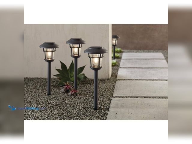 Lot 49-5449648 - Home Decorators Collection
Palmdale 20 Lumen Gray LED Weather Resistant Outdoor Solar Path Light wi...