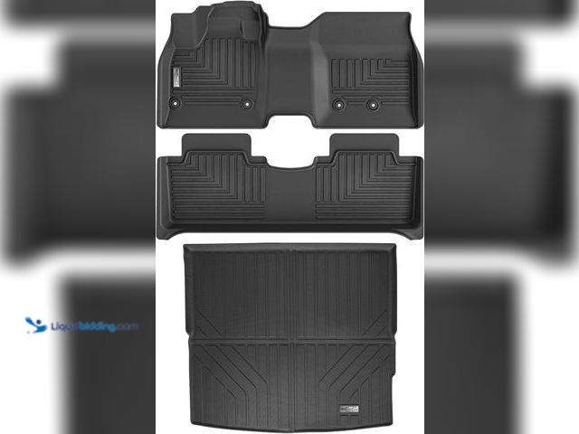 Lot 49-3523306 - Floor Mats & Cargo Liner for 2023 2024 2025 Nissan Ariya,1st 2nd Row with Trunk Mat,TPE All Weather ...