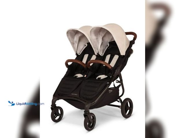Lot 49-5552787 - Valco Baby Trend Duo Sport Edition Double Stroller - Cloud. Model #N0333. Unused