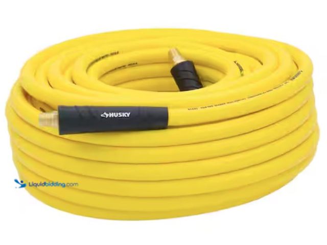 Lot 49-2005887 - Husky 3/8 in. x 100 ft. Hybrid Air Hose, Model # 575-100A-HOM, Unused.   Ref#ASB0724