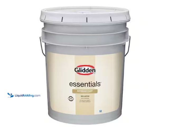 LiquidBidding - Lot 49-1601304 - Glidden Essentials 5 gal. Pure White ...