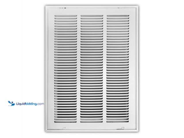 Lot 49-5440082 - Everbilt
14 in. x 20 in. Steel Return Air Filter Grille in White (attachments and hardware included...