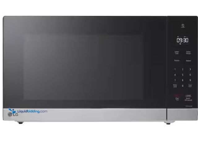 Lot 49-3612603 - LG Neo Chef 2.0 cu. ft. 1200-Watt Countertop Microwave in Stainless Steel with Smart Inverter, Model...