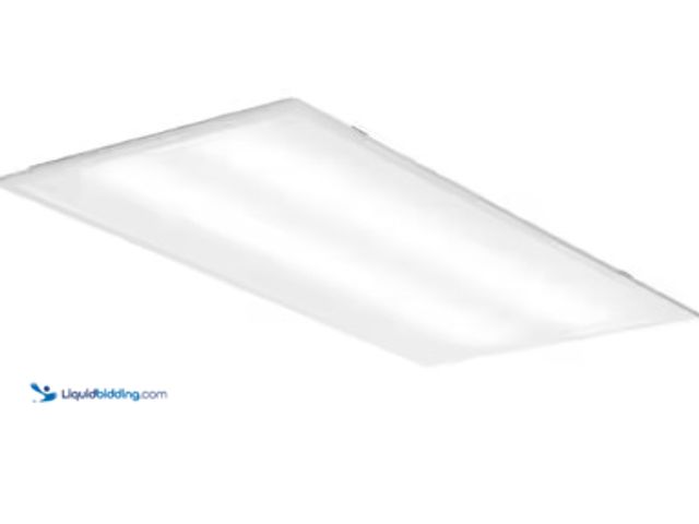 Lot 49-2025324 - Lithonia Lighting GTX 2 ft. x 4 ft. White Integrated LED Troffer Light, Model # GTX 2X4 5000LM 40K A...