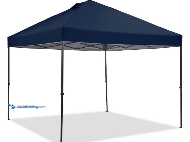 Lot 49-1625862 - Member's Mark 10'x10' Instant Canopy EasyLift Technology, Model # 990376474, Slightly used, Has most...