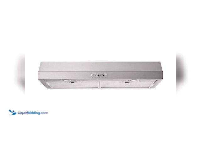 Lot 49-5453202 - Vissani 30 in. 320 CFM Convertible Under Cabinet Range Hood in Stainless Steel. [Model # 1806A7/GP11...