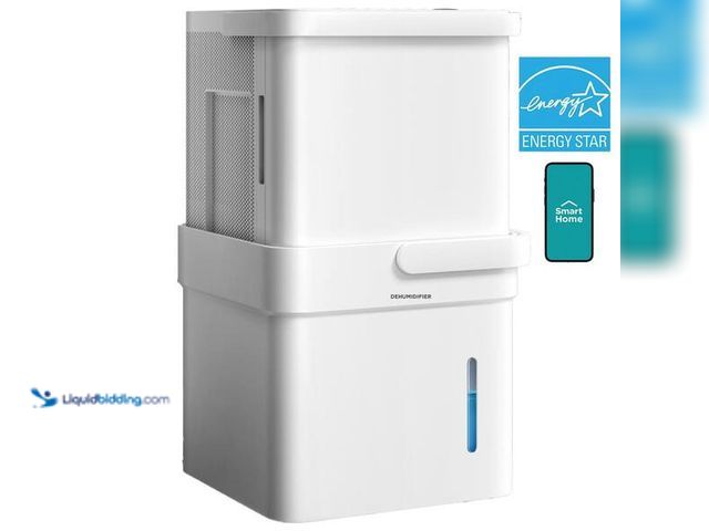 Lot 49-5452775 - Midea
20 pt. Coverage area 500 sq.ft. CUBE Dehumidifier in. White with Pump ENERGY STAR MOST EFFICI...