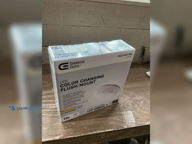 Lot 49-5496033 - Commercial Electric 12 in. Diamond Shape Entryway Light, Dimmable 910 Lumens, unused