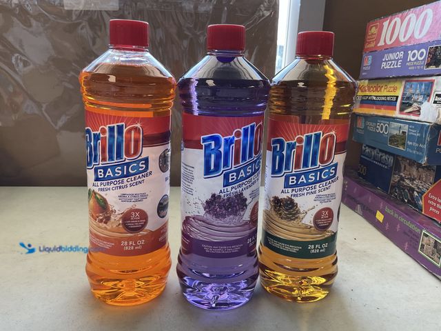 Lot 49-1971418 - Other LOT OF 3 BRILLO BASICS ALL PURPOSE CLEANER INCLUDING CITRUS, LAVENDER AND PINE NEW OLD STOCK