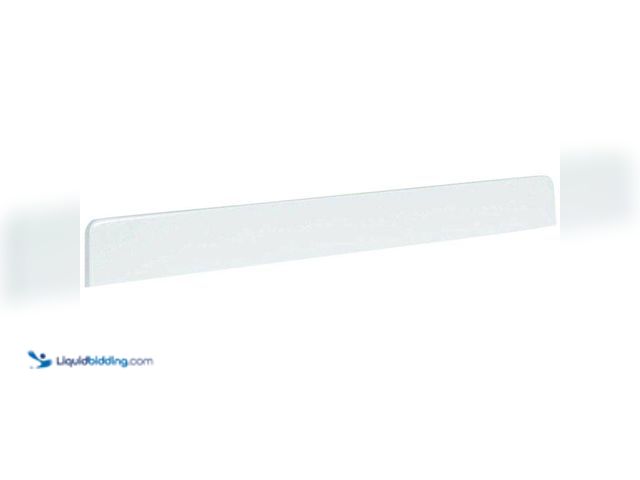 Lot 49-5447821 - St. Paul 30 in. W Cultured Marble Vanity Backsplash in White. [Model # BSAL30COM-WH] Unused