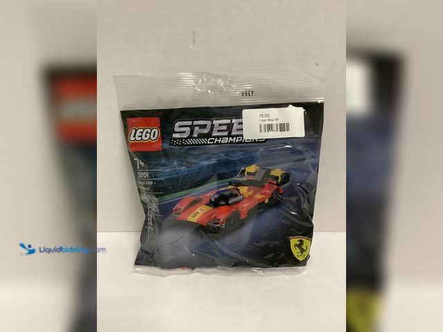 Lot 49-911586 - LEGO Speed Champions 30709 Ferrari 499P Hypercar 62-Piece Polybag – Sealed LEGO Speed Champions Ferr...