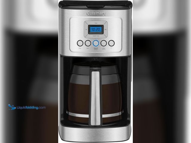Lot 49-3517440 - Cuisinart 14-Cup Coffee Maker, Programmable PerfecTemp Glass Carafe Coffee Machine with 1-4 Cup Sett...