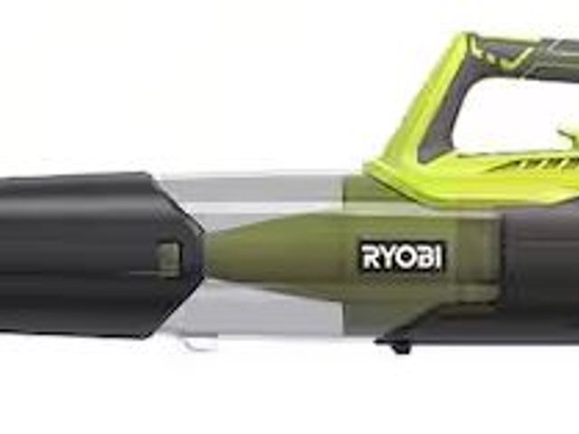 Lot 49-3539725 - RYOBI
135 MPH 440 CFM 8 Amp Corded Electric Jet Fan Leaf Blower Internet # 301076739
Model # RY421...