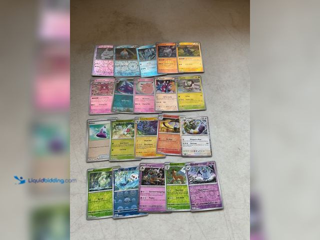 Lot 49-5467734 - Other LOT OF 20 SHINY AND REVERSE SHINY POKEMON CARDS FROM VARIOUS YEARS AND EVOLUTIONS LOADED WITH ...