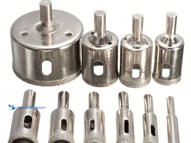 Lot 49-1814184 - 10pcs Coated Drill Bit Set-