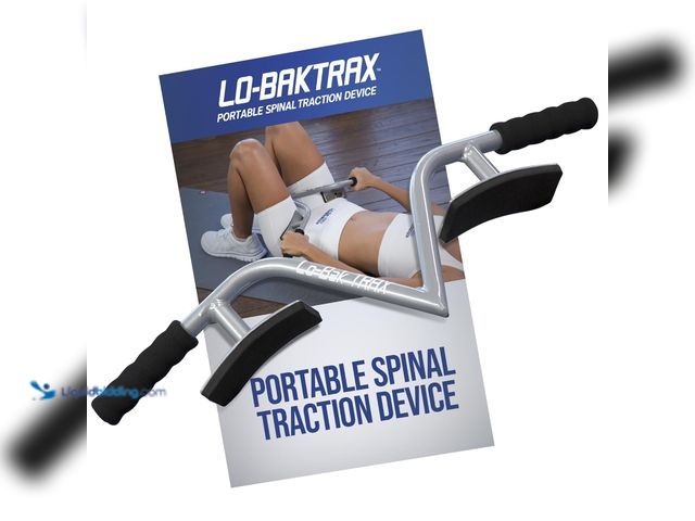 Lot 49-5447576 - Lo-Bak TRAX by EZ-Bak Lumbar Spine Stretcher - Upper and Lower Back Stretcher for Herniated Disc & S...