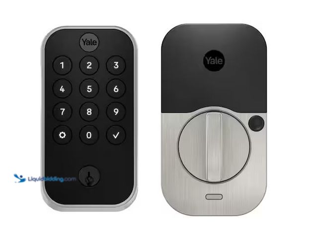 Lot 49-1576934 - Yale Assure Lock 2; Smart Door Lock with Bluetooth and Pushbutton Keypad; Satin Nickel Model # YRD41...