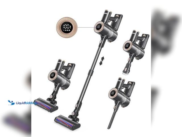 Lot 49-5436628 - Cordless Vacuum Cleaner, 28Kpa Powerful Suction with LED Display, 8 in 1 Lightweight Stick Vacuum, 5...