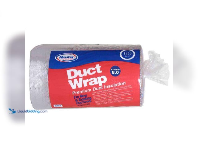 LiquidBidding - Lot 49-5509710 - Master Flow 60 sq. ft. R-8 Insulated ...