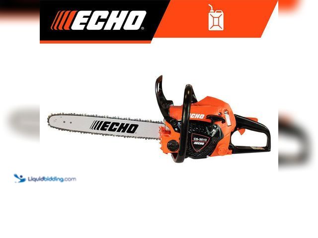 Lot 49-5449162 - ECHO
16 in. 34.4 cc Gas 2-Stroke Engine Rear Handle Chainsaw (attachments included) (has compressio...