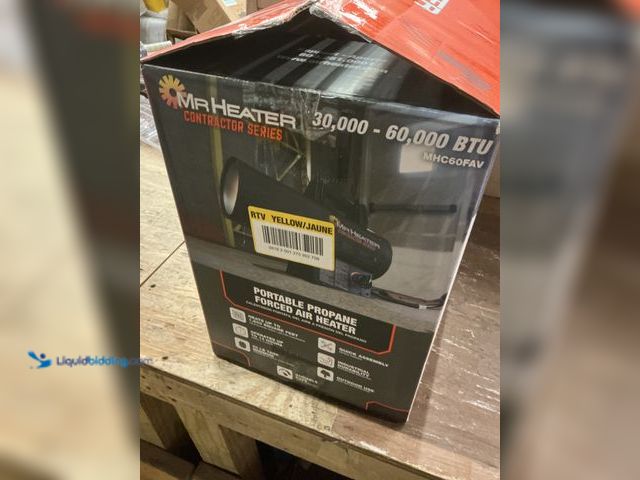 Lot 49-5487869 - MRHEATER 30000-60000 BTU Portable Propane Heater