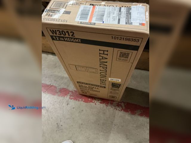 Lot 49-3540044 - Hampton Bay
30 in. W x 12 in. D x 12 in. H Ready to Assemble Wall Bridge Kitchen Cabinet in Unfinis...