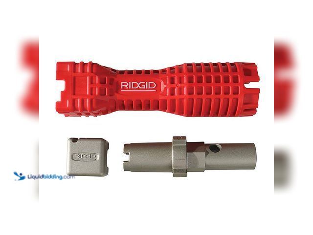 Lot 49-5433579 - RIDGID
EZ Change Plumbing Wrench Faucet Installation and Removal Tool. Item is Unused