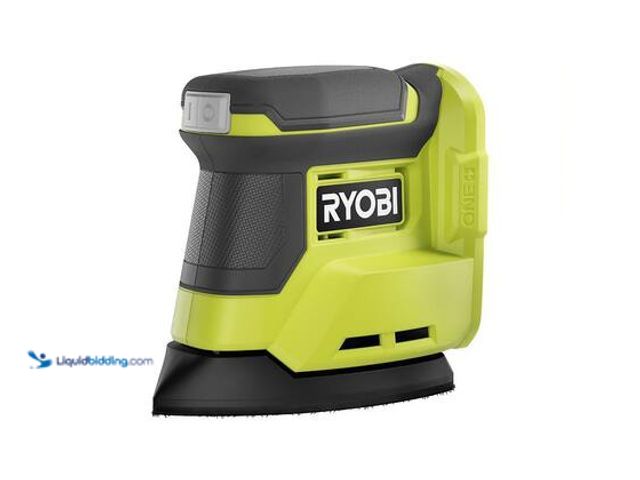 Lot 49-5544368 - RYOBI ONE+ 18V Cordless Corner Cat Finish Sander (Tool Only). Model # PCL416B. Unused