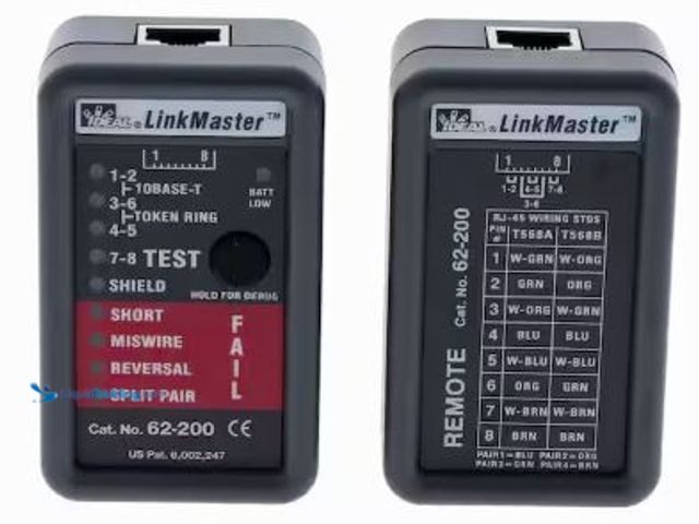 Lot 49-5436272 - IDEAL LinkMaster UTP/STP Wiremapper and Tester. Model # 62-200. Unused.